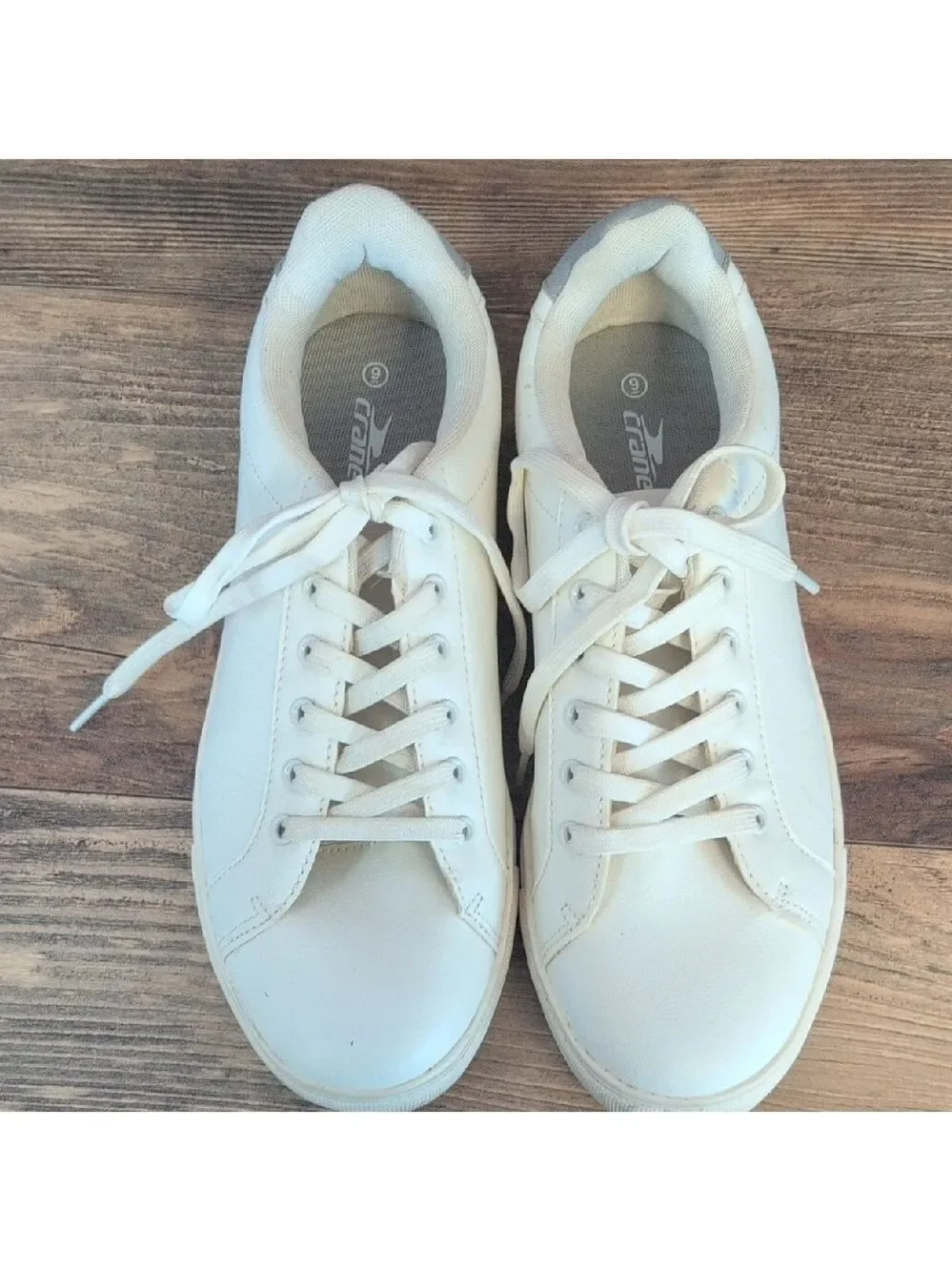 Crane Classic Sleek White Men's Sneakers 9